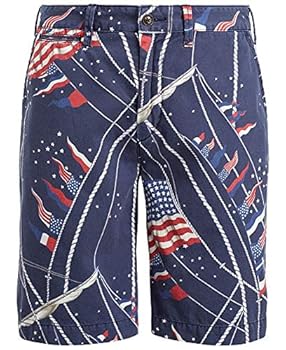 パンツ POLO RALPH LAUREN/ SAILING FLAG SHORTS Polo RL Relaxed Fit Nautical Flag Printed Shorts (38, Flag